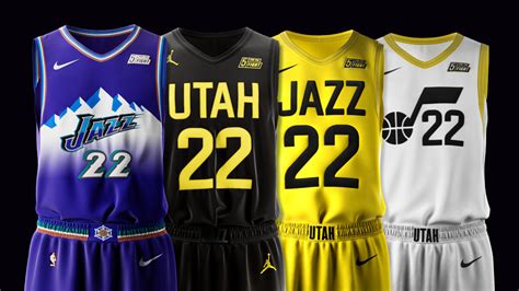 Utah Jazz: Did new Utah Jazz black and yellow jersey photos。